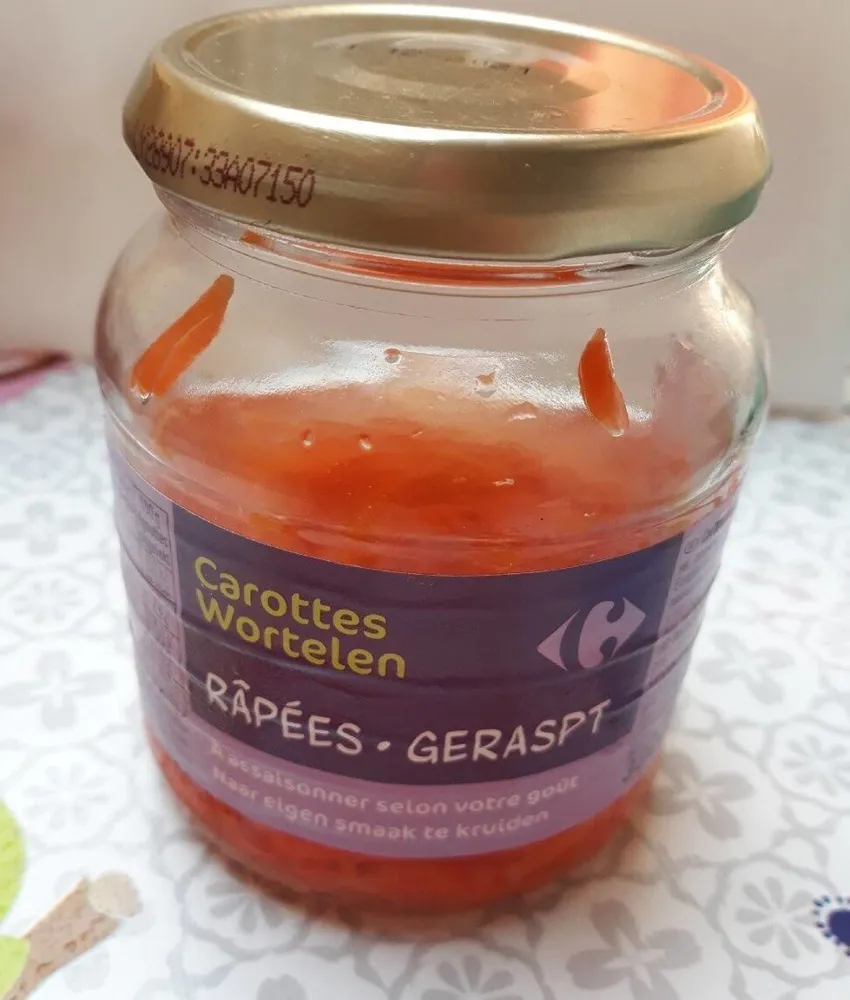 Carottes Rapées