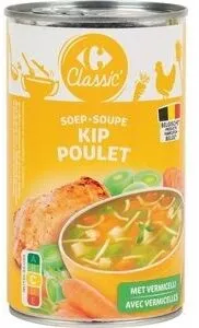 Carrefour Classic' Soupe Poulet avec Vermicelles