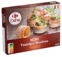 Carrefour Mini Bouchées Prêtes à Garnir 12 Pièces