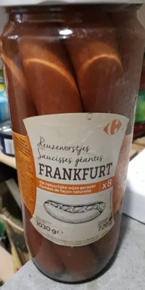 Saucisse géantes Frankfurt