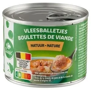 Carrefour Classic' Boulettes de Viande Nature
