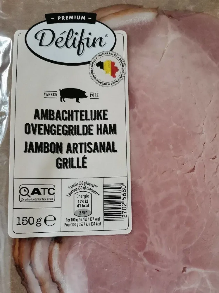 Jambon artisanal grillé