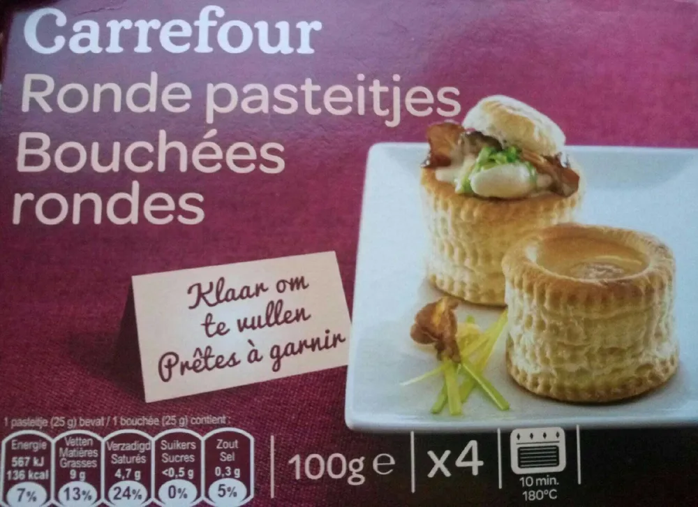 Bouchées rondes