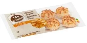 Carrefour Original Rochers Coco avec Coco Râpé 8 Pièces