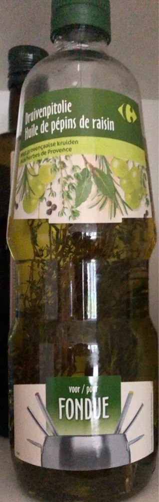 Huile de pépins de raisin aux herbes de provence