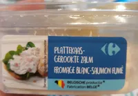 Fromage blanc au saumon fumé