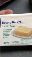 Beurre 60% M.G doux