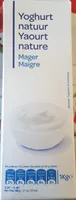 Yaourt nature maigre