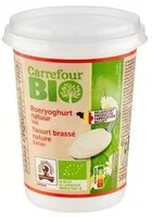 Carrefour Bio Yaourt Brassé Nature Entier