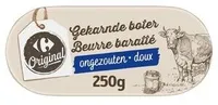 Carrefour Original Beurre Baratté Doux