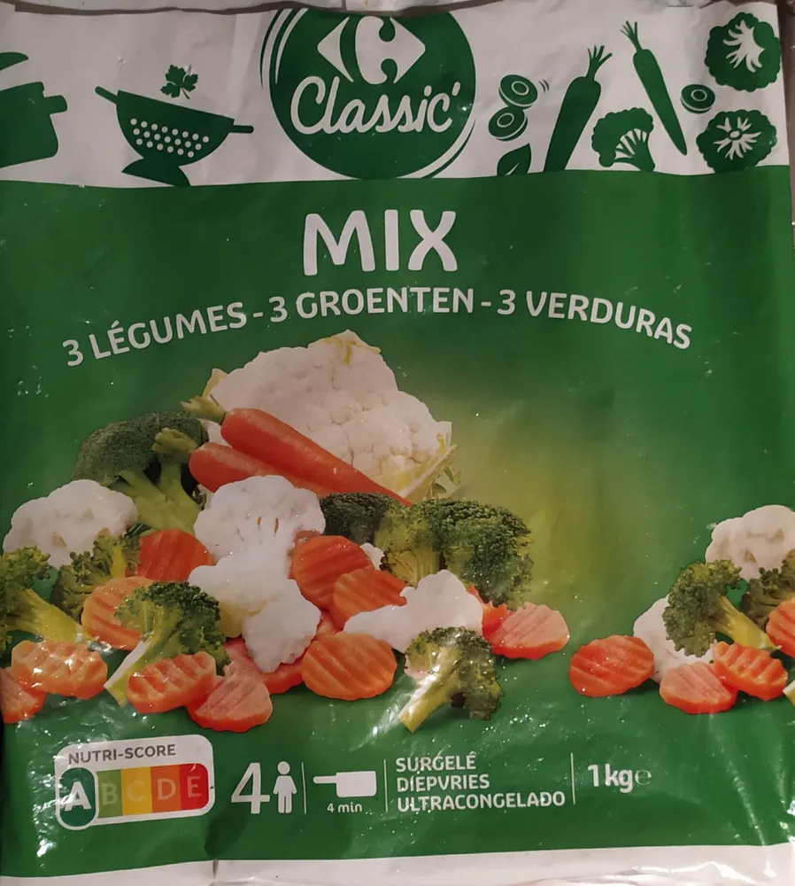 Mix 3 légumes