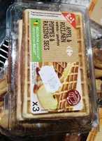 Pommes raisins gaufres