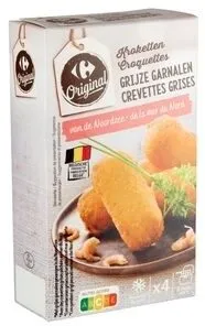 Carrefour Original Croquettes Crevettes Grises 4 Pièces
