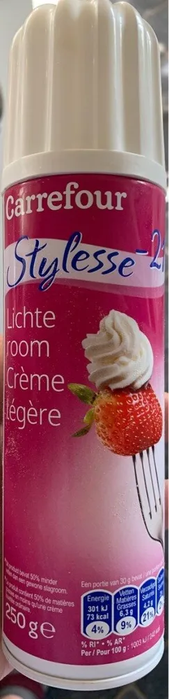 Carrefour stylesse creme legere