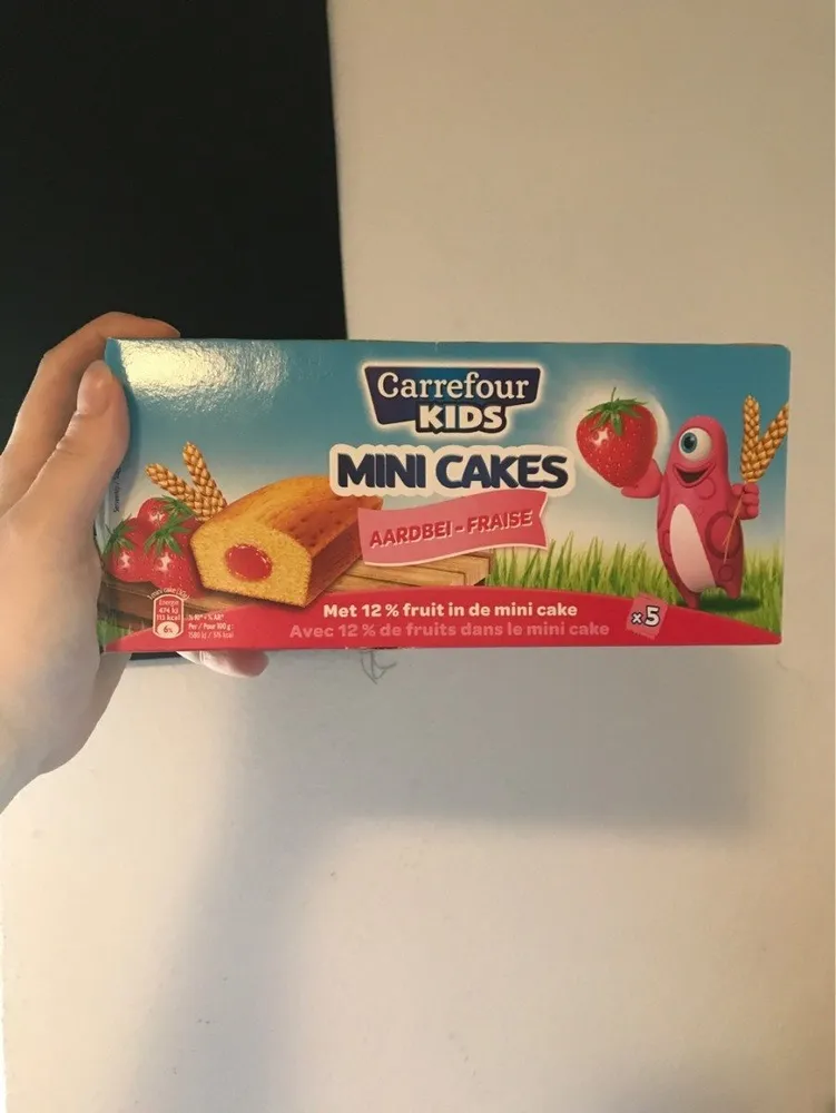 Mini cakes fraise
