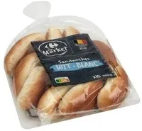 Carrefour The Market Sandwiches Blanc 10 Pièces
