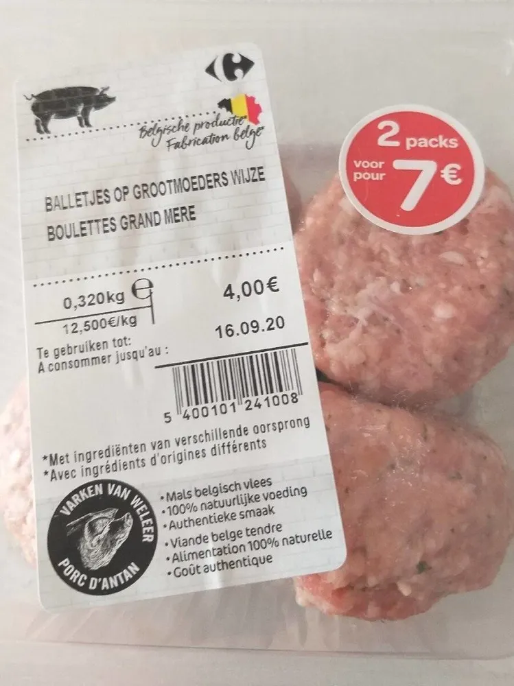 Boulettes grand-mère