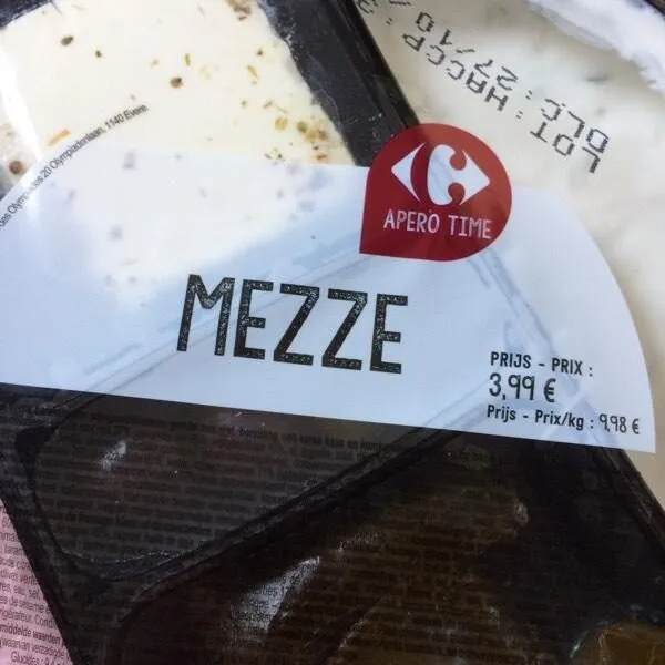 Carrefour Sensation Apero Time Mezze