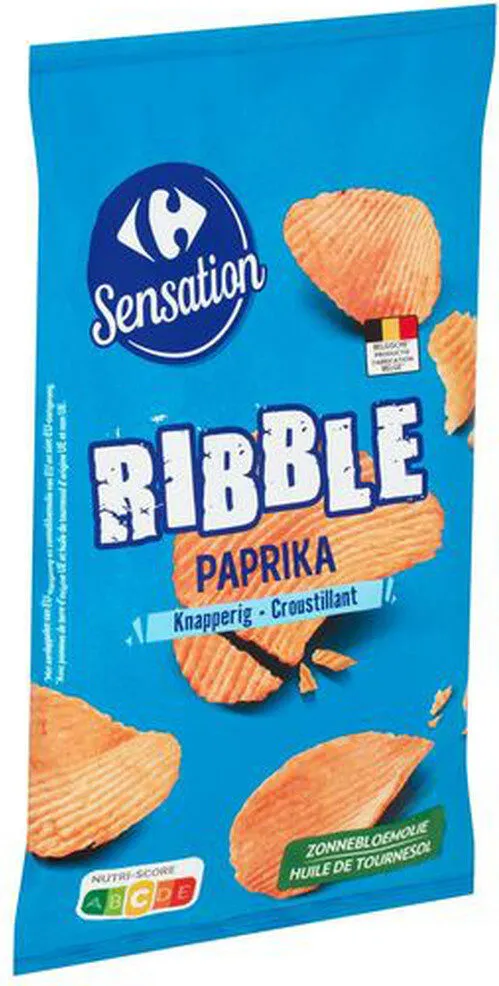 Chips ribble paprika