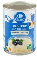 Carrefour Classic' Riz au Lait Nature