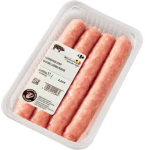 Carrefour The Market Porc Saucisse Luxembourgeoise