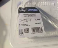 varkens- kalfsgehakt hache de porc & veau