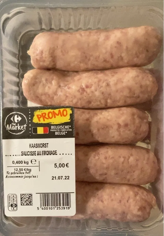 Carrefour Saucisse au Fromage