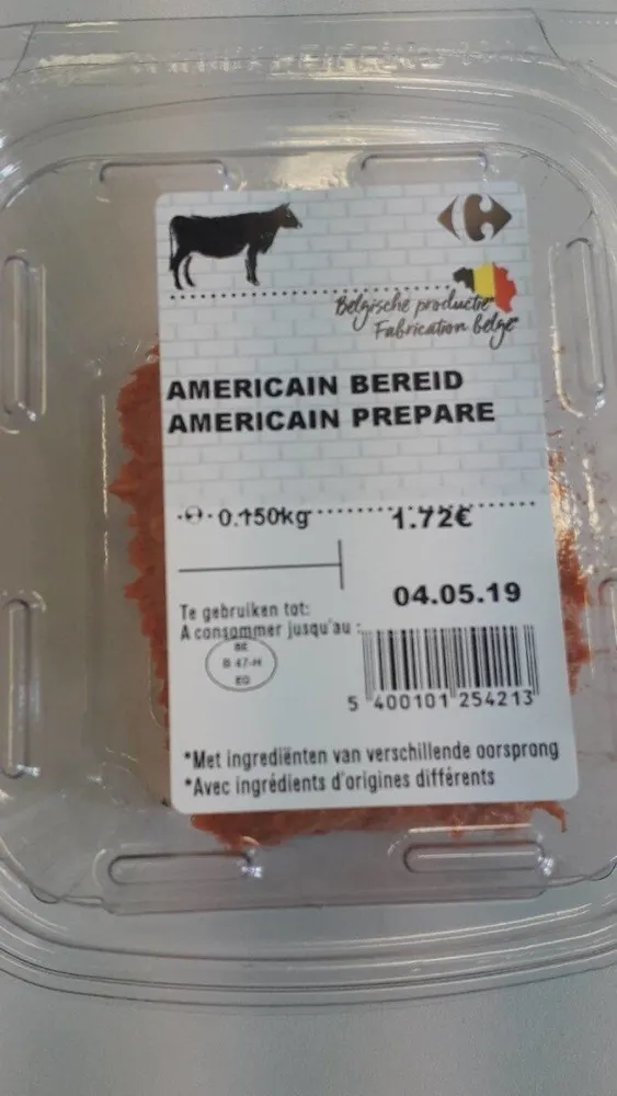 Américain préparé