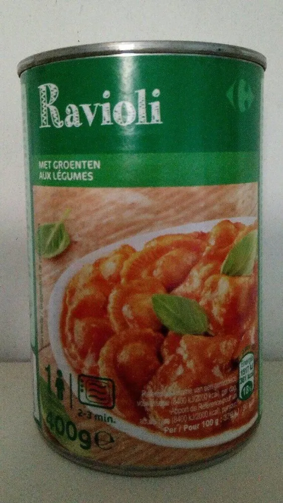 Ravioli aux légumes