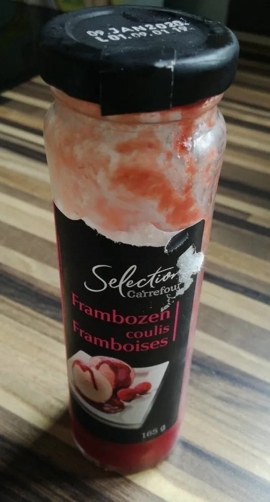 Coulis framboises