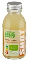 Carrefour Bio Gingembre Citron Shot