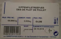 Bp des de filet de poulet
