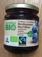 Confiture Myrtilles Bio