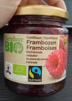 Confiture bio framboises