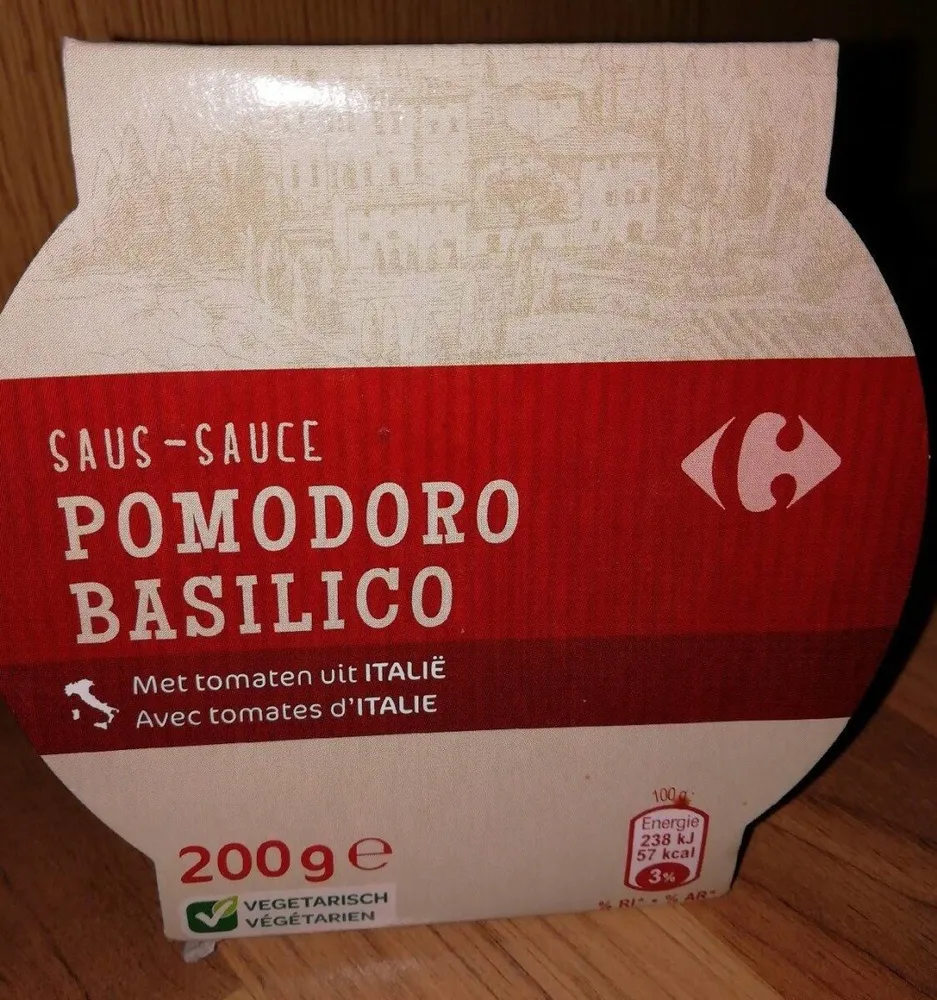 Sauce pomodoro basilico