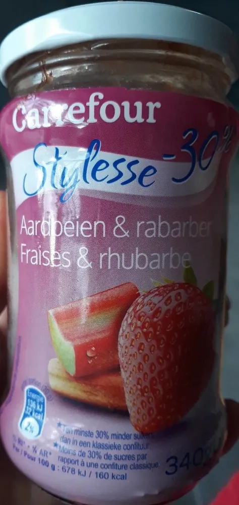 Stylesse fraise et rhubarbe