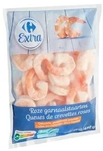 Carrefour Extra Queues de Crevettes Roses