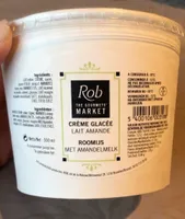 Creme glacée lait amande