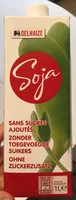 Soja sans sucres ajoutés