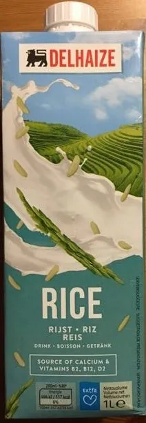 Lait végétal de riz