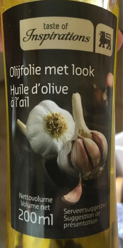 Huile d'olive a l'ail
