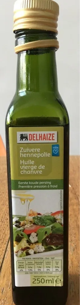 Huile vierge de chanvre
