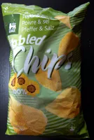 Ribbled chips poivre et sel