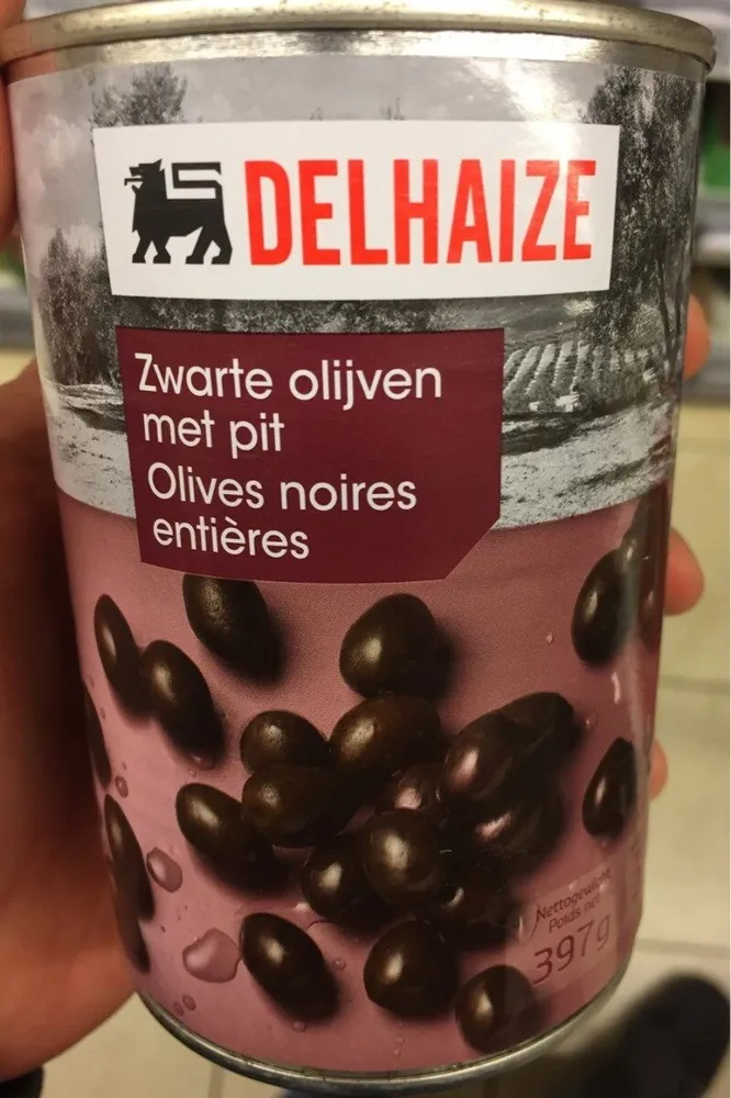 Olives noires entières