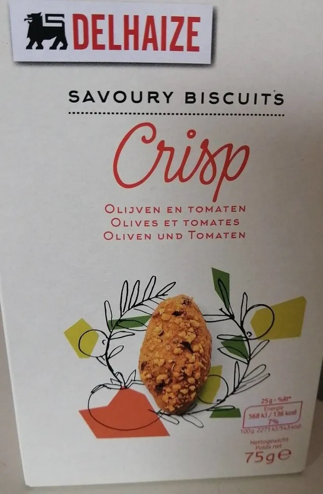 Crisp - Olives et tomates