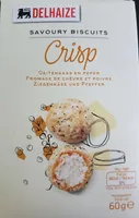 Crisp- fromage de chevre et poivre