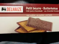 Petit beurre au chocolat fondant au maltitol