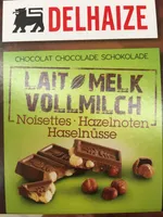 Chocolat lait noisettes