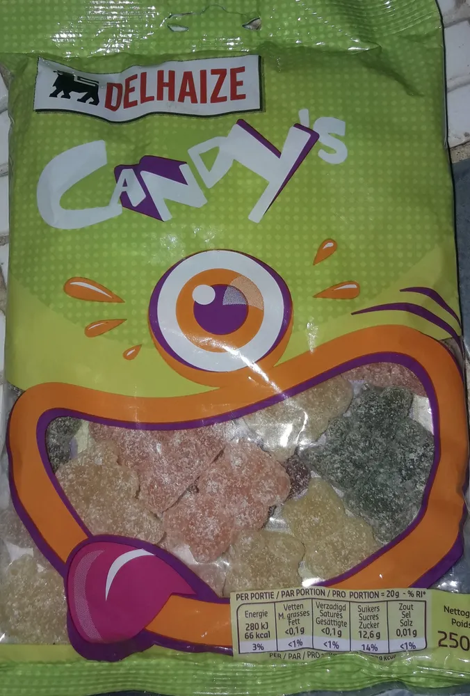 Candy's gommes molles acidulées