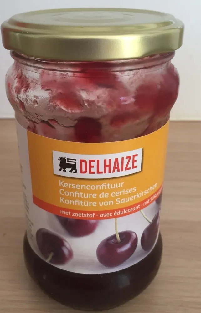 Confiture de cerises avec édulcorant